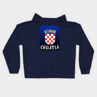 Croatia football fans tshirt world cup 2022 Kids Hoodie